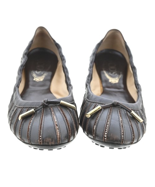 TOD'S（トッズ）バレエシューズ/オペラシューズ 茶 サイズ:EU37 1/2(24cm位) レディース/2200683237054