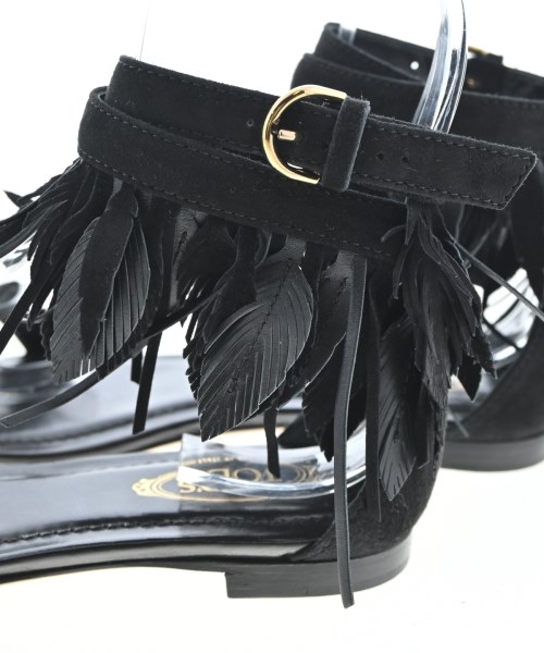 TOD'S（トッズ）サンダル 黒 サイズ:EU35(21.5cm位) レディース/2200689680014