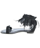 TOD'S（トッズ）サンダル 黒 サイズ:EU35(21.5cm位) レディース/2200689680014