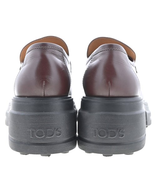 TOD'S（トッズ）ドレスシューズ/ローファー 茶 サイズ:EU38 1/2(25cm位) レディース/2200691508016