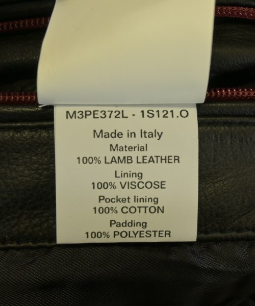 BALLY（バリー）ライダース 黒 サイズ:M メンズ/2200614001013