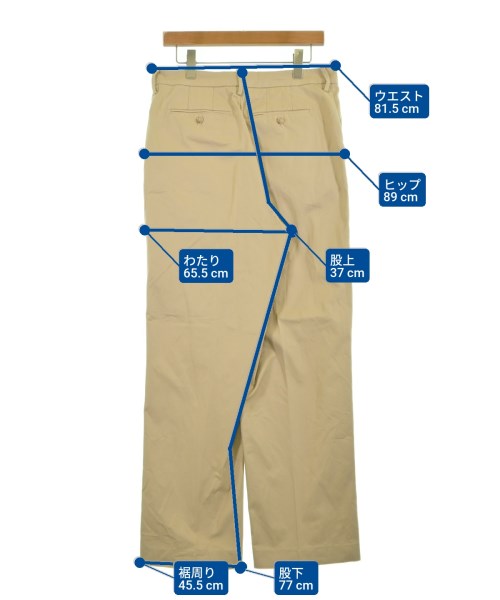BALLY（バリー）チノパン ベージュ サイズ:52(XXL位) メンズ/2200615845067