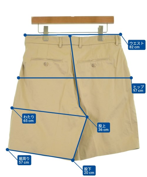 BALLY（バリー）ショートパンツ ベージュ サイズ:52(XXL位) メンズ/2200615845098