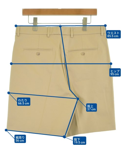 BALLY（バリー）ショートパンツ ベージュ サイズ:48(L位) メンズ/2200615845111