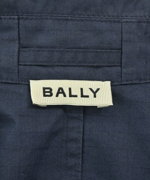 BALLY（バリー）ステンカラーコート 紺 サイズ:48(L位) メンズ/2200697875013