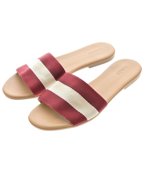 BALLY(バリー)サンダル 赤 サイズ:EU36(22.5cm位)/2200697901088