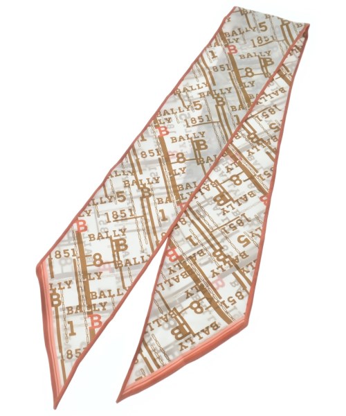 BALLY(バリー)バンダナ・スカーフ 白 サイズ:-/2200645336085