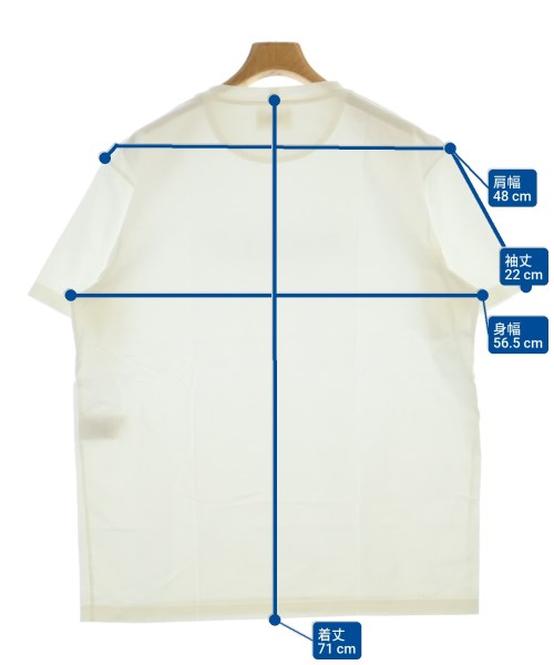BALLY（バリー）Tシャツ・カットソー 白 サイズ:48(L位) メンズ/2200650618183