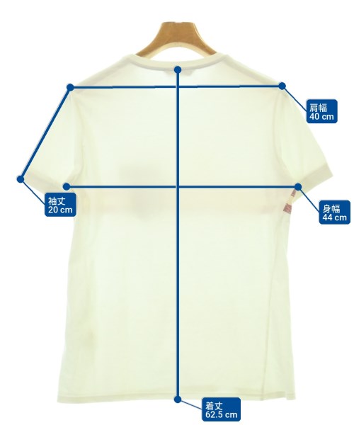 BALLY（バリー）Tシャツ・カットソー 白 サイズ:46(M位) メンズ/2200718409104