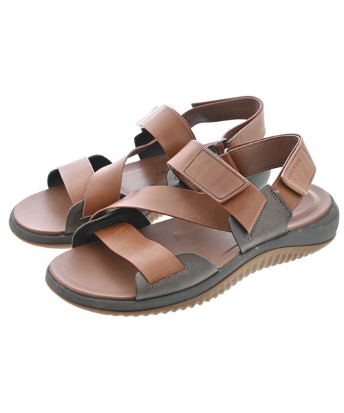 COLE HAAN(コールハーン)サンダル 茶 サイズ:US7(25cm位)/2200622565101