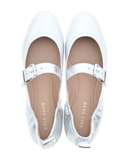 COLE HAAN（コールハーン）バレエシューズ/オペラシューズ シルバー サイズ:US7 1/2(24.5cm位) レディース/2200623094013