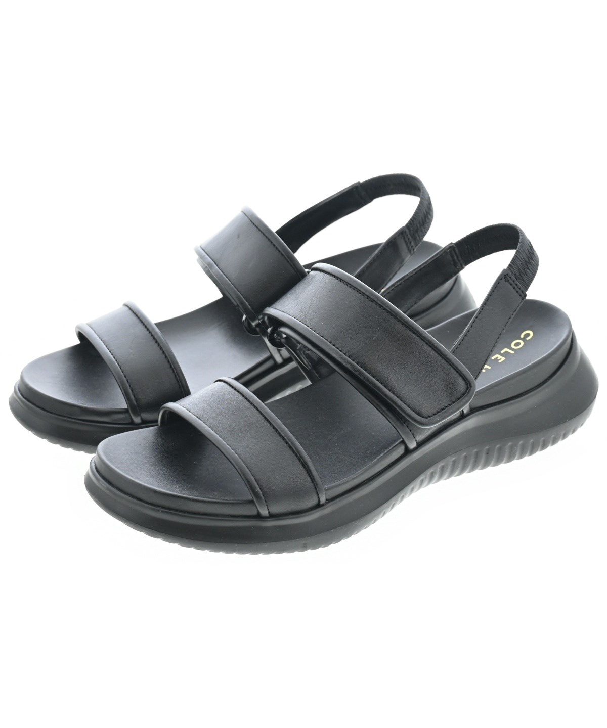 COLE HAAN（コールハーン）サンダル 黒 サイズ:US5(22cm位) レディース
