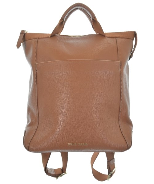 COLE HAAN（コールハーン）バックパック・リュック 茶 サイズ:- レディース/2200630185018