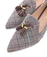 COLE HAAN（コールハーン）ドレスシューズ/ローファー 茶 サイズ:US6 1/2(23.5cm位) レディース/2200613833028
