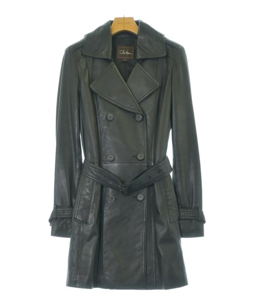 COLE HAAN(コールハーン)トレンチコート 黒 サイズ:4(XL位)/2200696877025