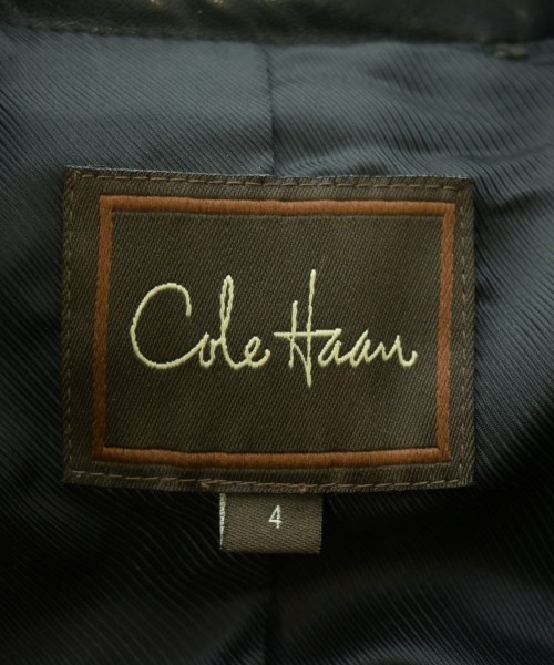 COLE HAAN（コールハーン）トレンチコート 黒 サイズ:4(XL位) レディース/2200696877025