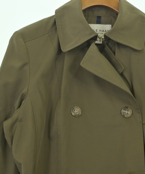 COLE HAAN（コールハーン）トレンチコート カーキ サイズ:M レディース/2200719545023
