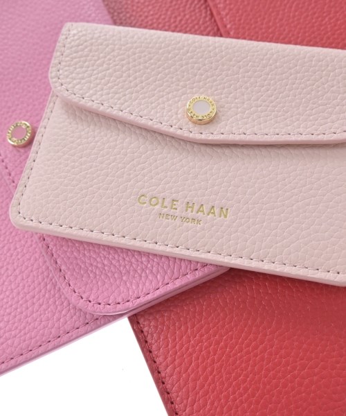 COLE HAAN（コールハーン）ポーチ 赤 サイズ:- レディース/2200734993052