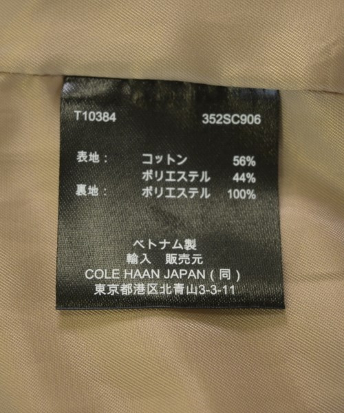 COLE HAAN（コールハーン）マウンテンパーカー ベージュ サイズ:M レディース/2200721803081