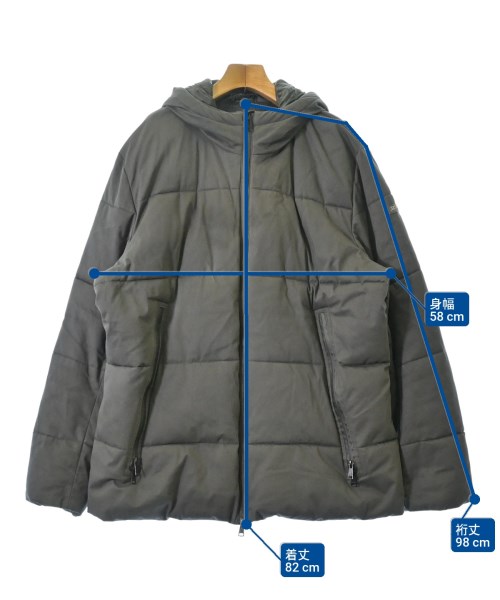 LES COPAINS（レコパン）ダウンコート グレー サイズ:3XL メンズ/2200672615054