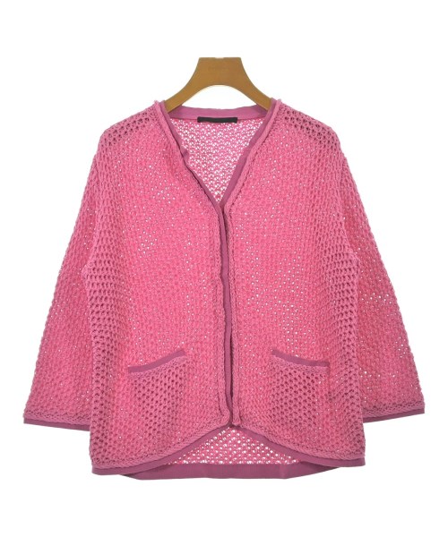 LES COPAINS(レコパン)カーディガン ピンク サイズ:42(M位)/2200676951066