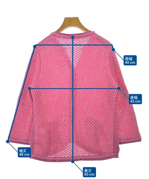 LES COPAINS（レコパン）カーディガン ピンク サイズ:42(M位) レディース/2200676951066