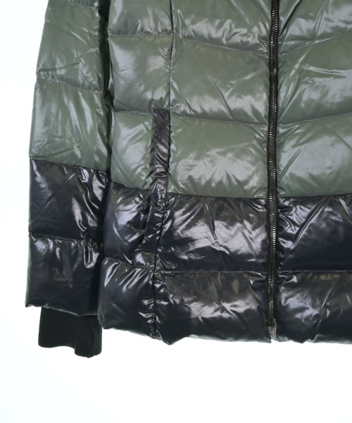LES COPAINS（レコパン）ダウンジャケット/ダウンベスト 緑 サイズ:42(M位) レディース/2200656458028