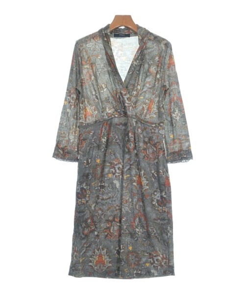 LES COPAINS(レコパン)ワンピース グレー サイズ:42(M位)/2200642281036