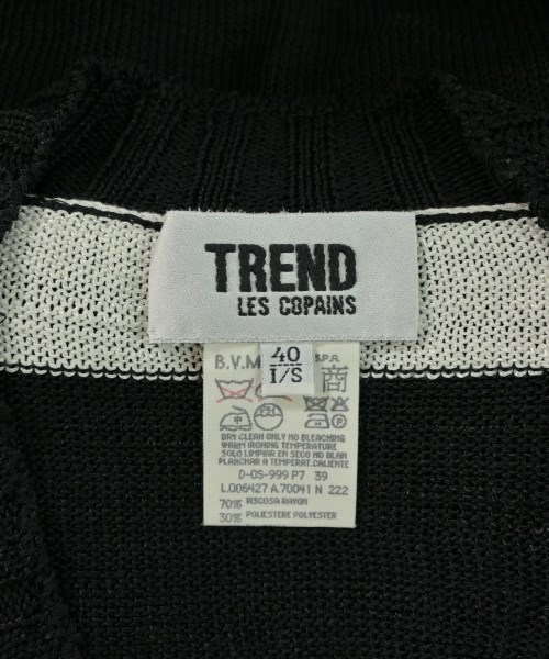 LES COPAINS（レコパン）ニット・セーター 黒 サイズ:40(M位) レディース/2200719424182