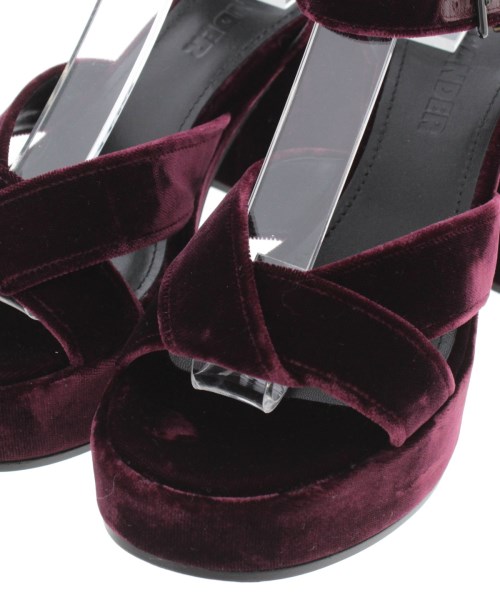 JIL SANDER（ジルサンダー）サンダル 紫 サイズ:35.5(22cm位