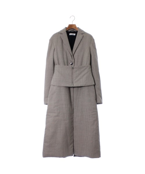JIL SANDER(ジルサンダー)ダウンコート 茶 サイズ:32(XXXS位