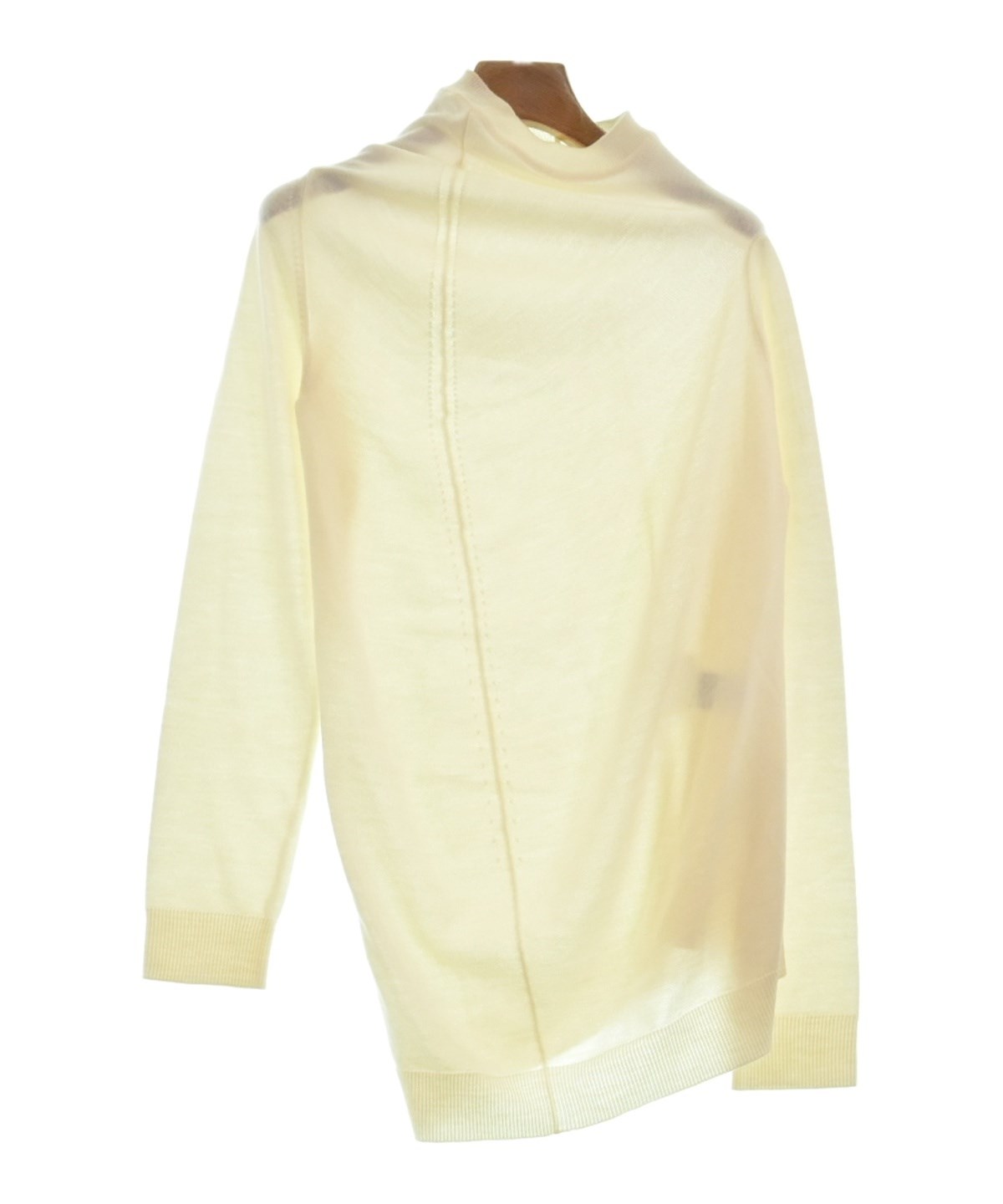 JIL SANDER（ジルサンダー）ニット・セーター 白 サイズ:34(XXS
