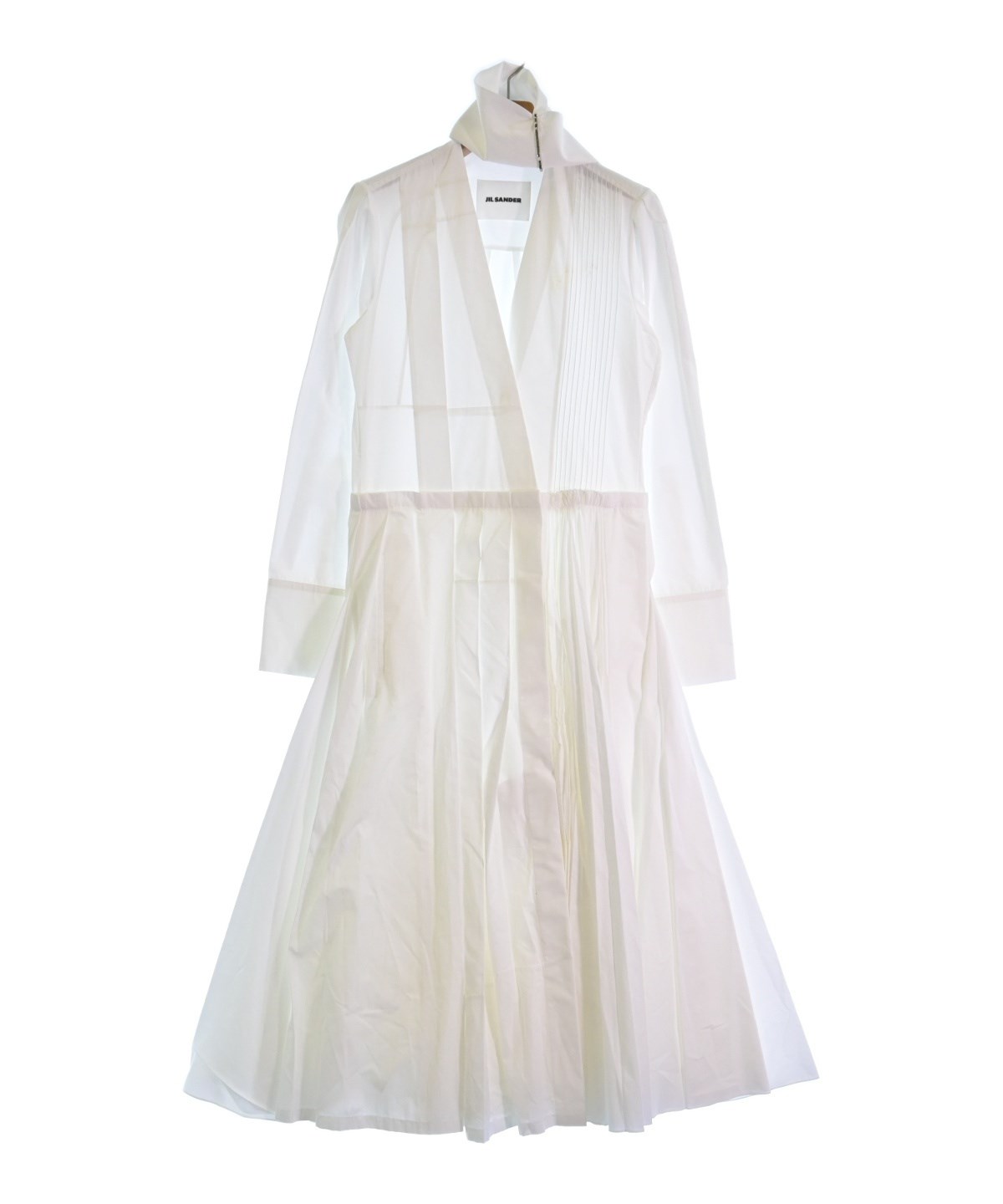 JIL SANDER(ジルサンダー)ワンピース 白 サイズ:32(XXS位 JIL SANDER(ジルサンダー)ワンピース 白 サイズ:32(XXS位