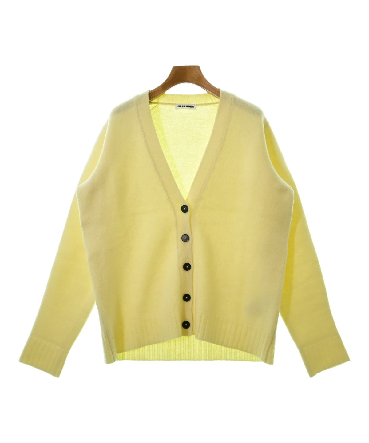 JIL SANDER（ジルサンダー）カーディガン 黄 サイズ:36(S位