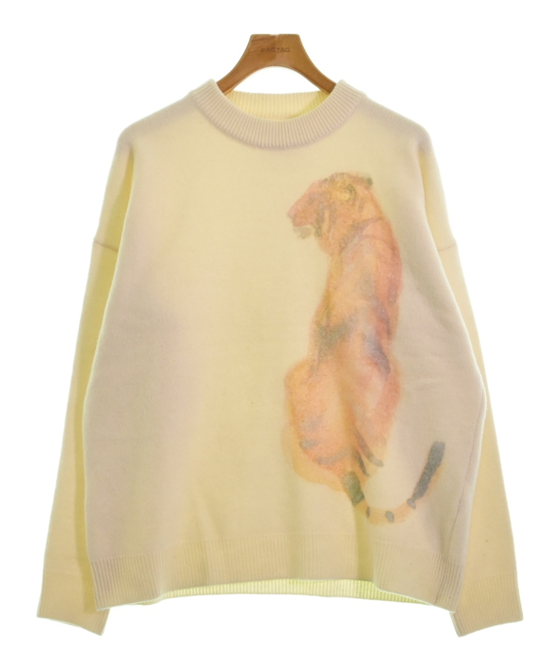 JIL SANDER（ジルサンダー）ニット・セーター 白 サイズ:S メンズ  