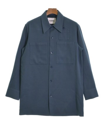 JIL SANDER（ジルサンダー）カジュアルシャツ 青 サイズ:37(XS位