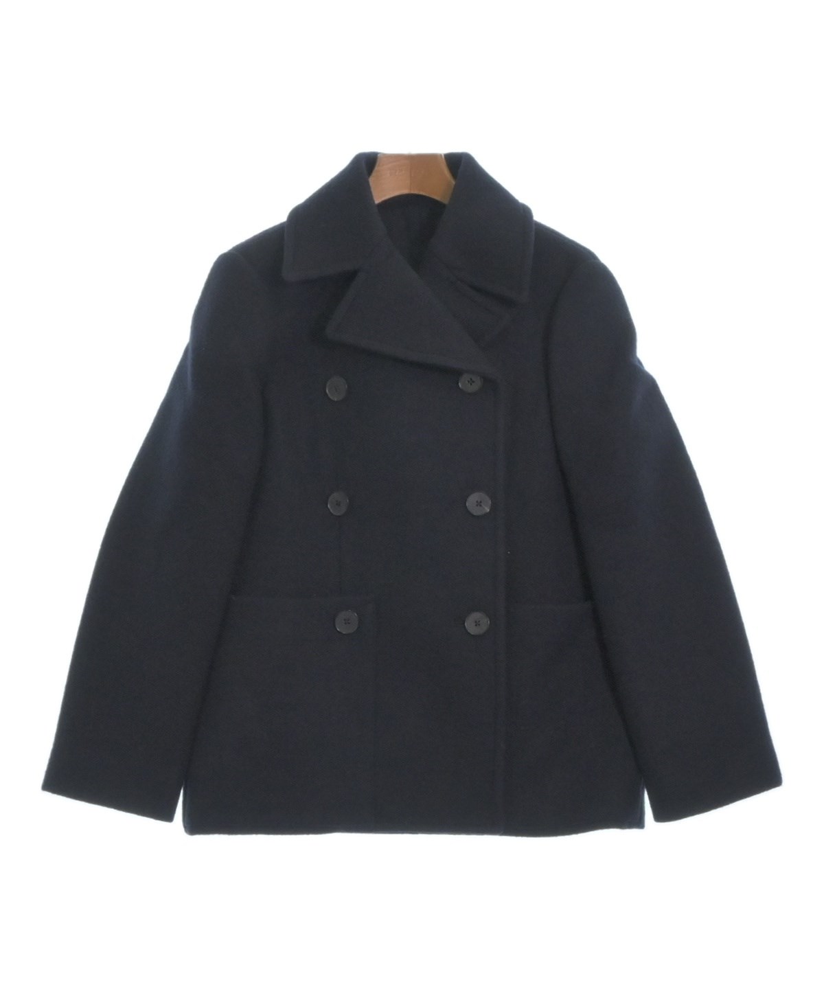 JIL SANDER ジルサンダー コート 紺 34(XS位) 4104824N0182 JIL SANDER（ジルサンダー）コート 紺 サイズ:36(XS位