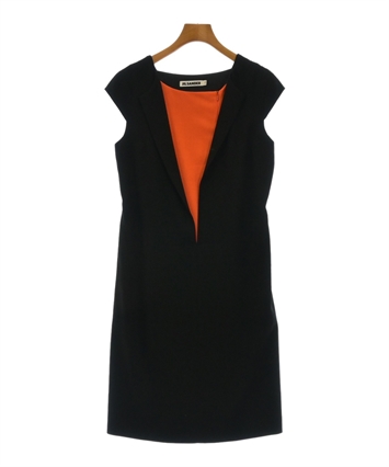 JIL SANDER（ジルサンダー）ワンピース 黒 サイズ:34(XXS位