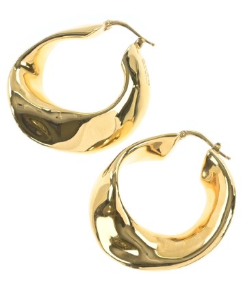 JIL SANDER ゴールドピアス 中古・古着通販】JIL SANDER (ジルサンダー) ピアス ゴールド