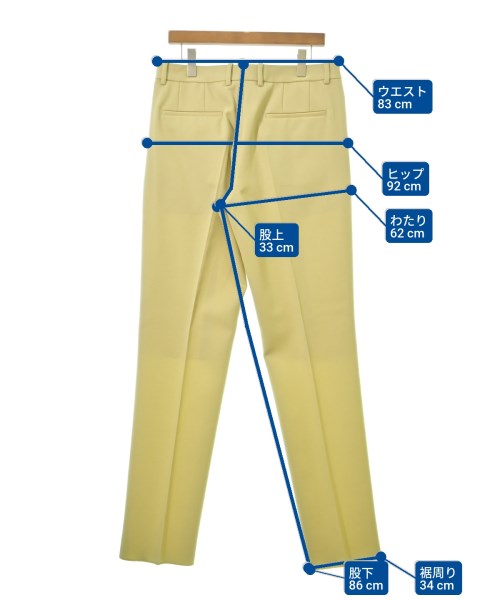 JIL SANDER（ジルサンダー）スラックス 緑 サイズ:48(L位) メンズ/2200635119056