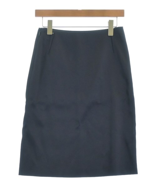 JIL SANDER（ジルサンダー）ひざ丈スカート 紺 サイズ:32(M位) レディース/2200635143044