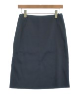 JIL SANDER（ジルサンダー）ひざ丈スカート 紺 サイズ:32(M位) レディース/2200635143044