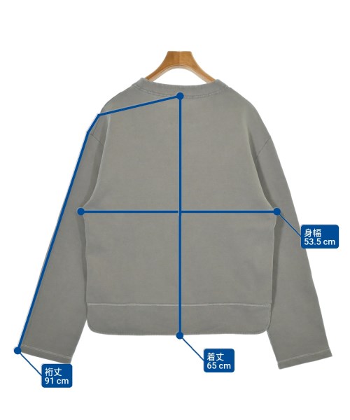 JIL SANDER（ジルサンダー）スウェット グレー サイズ:S メンズ/2200635703088