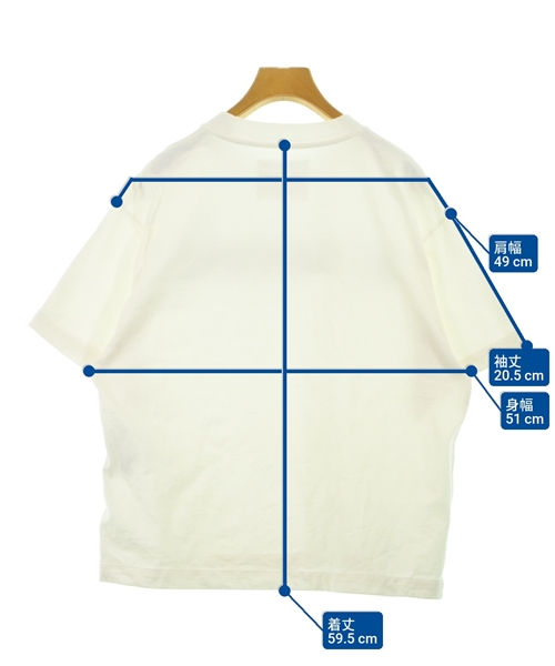 JIL SANDER（ジルサンダー）Tシャツ・カットソー 白 サイズ:S レディース/2200637290050