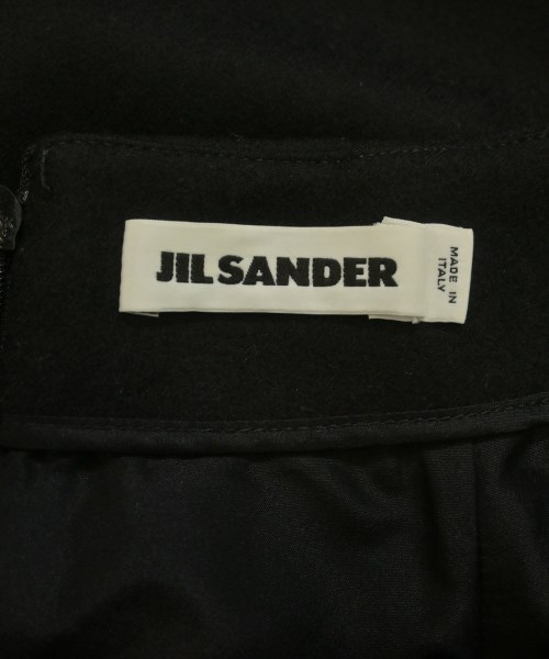 JIL SANDER（ジルサンダー）ひざ丈スカート 黒 サイズ:34(XXS位) レディース/2200638501018