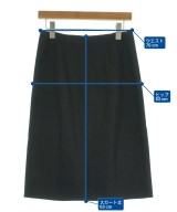 JIL SANDER（ジルサンダー）ひざ丈スカート 黒 サイズ:34(XXS位) レディース/2200638501018