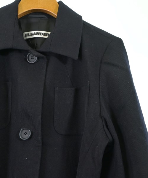 JIL SANDER（ジルサンダー）ステンカラーコート 紺 サイズ:36(XS位) レディース/2200624131076