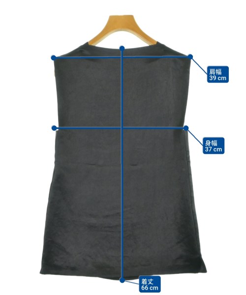 JIL SANDER（ジルサンダー）ブラウス 黒 サイズ:32(XXS位) レディース/2200626038021