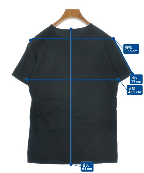 JIL SANDER（ジルサンダー）Tシャツ・カットソー 黒 サイズ:S メンズ/2200623829011