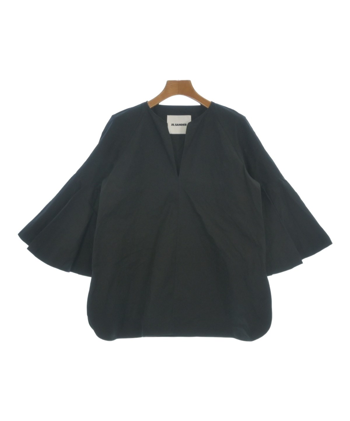 専用　新品未使用　JIL SANDER ジャケット ブラウス　ブラック JIL SANDER（ジルサンダー）ブラウス 黒 サイズ:32(XXS位) レディース